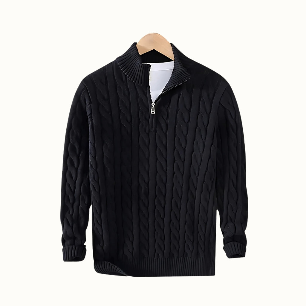 Pull Tressé Saint-Jean - 100% Coton