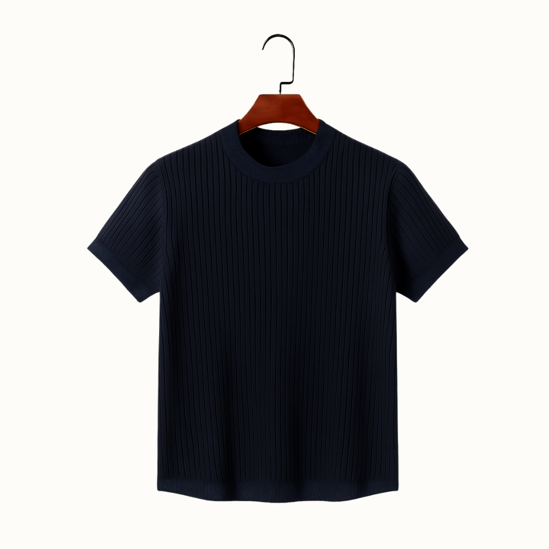 T-shirt Côtelé Épure