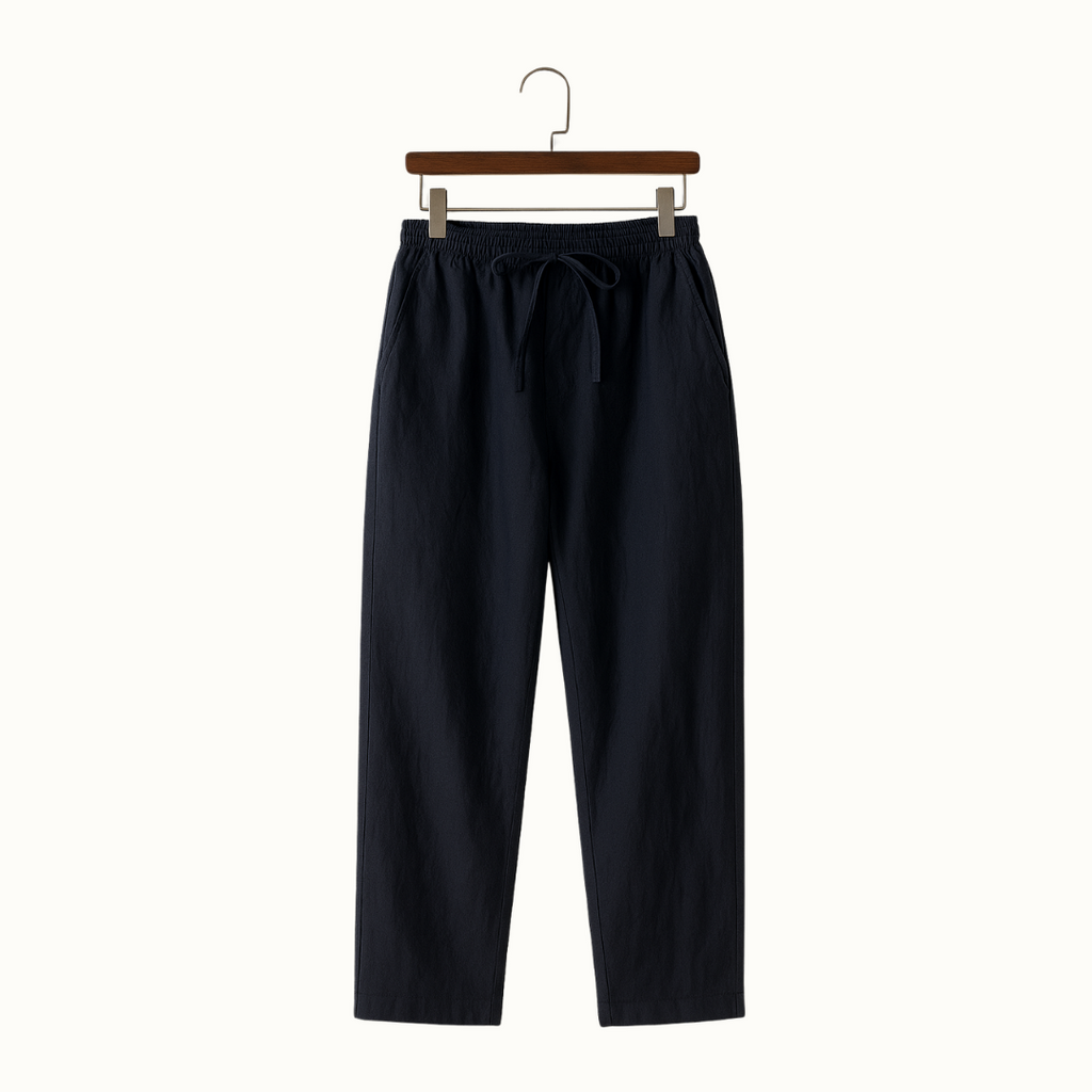 Pantalon Lin Riviera - Coupe Droite
